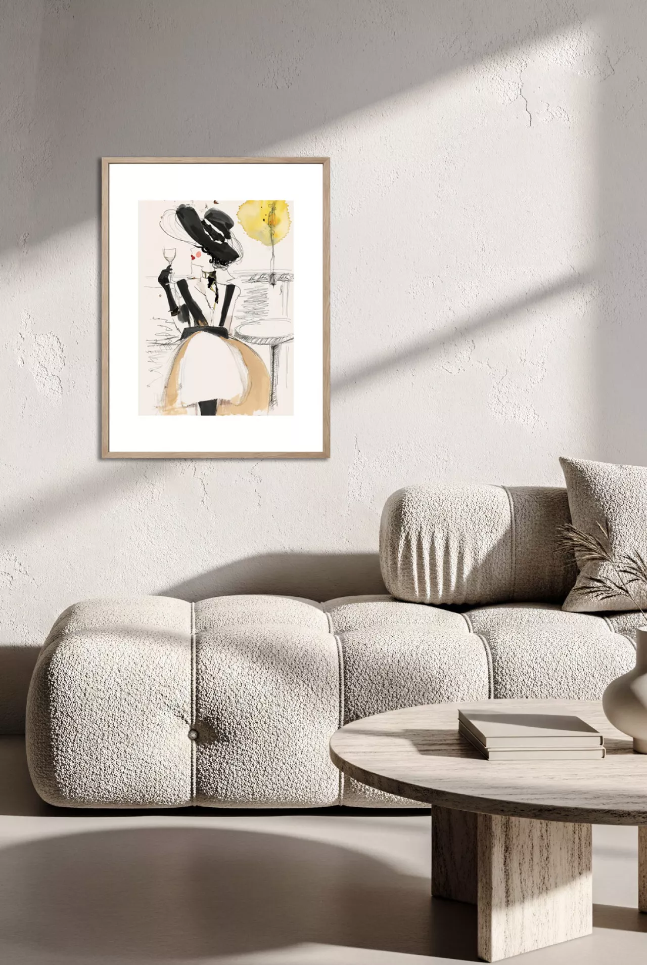 COUCOU | Gerahmter Fine Art Print